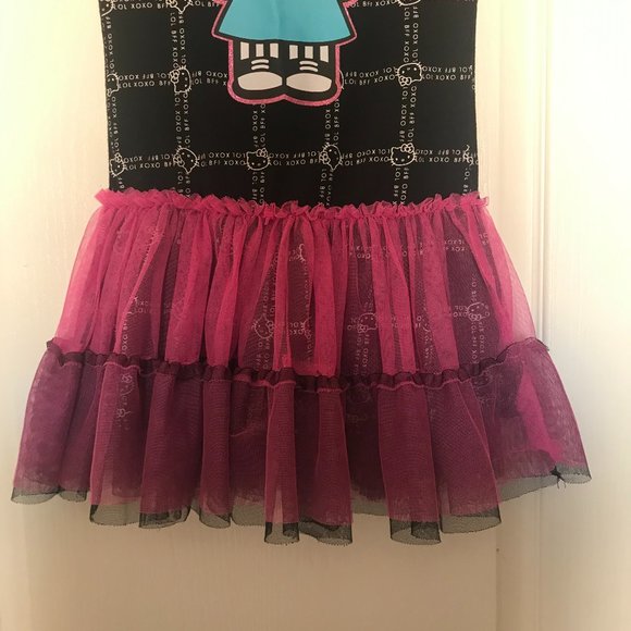 Hello Kitty Skater Type TuTu Dress - Size 6/6x - Picture 4 of 7